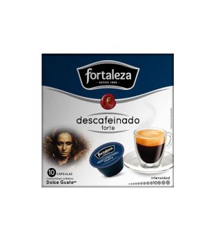 Cafe Fortaleza Forte Descafeinado 10Cap 100Gr.cp.dolce Gusto