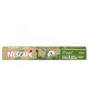 Cafe Nescafe Farmers Origins Brazil By Nespresso 10 Capsulas