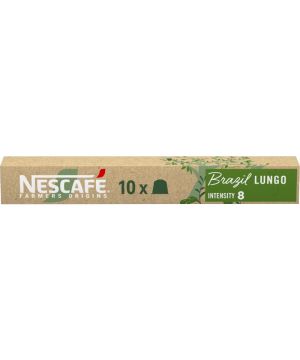 Cafe Nescafe Farmers Origins Brazil By Nespresso 10 Capsulas