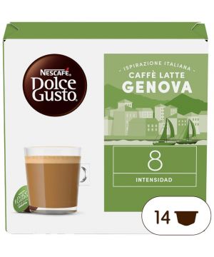 Cafe Nescafe D.g Genova 14 Capsulas  86,8 Grs