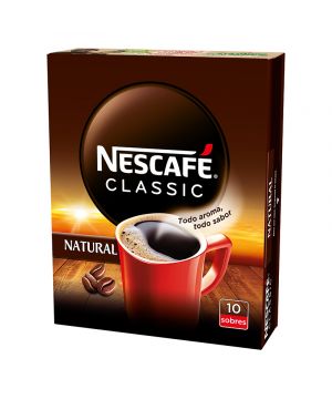Cafe Nescafe Natural 10 Sobres