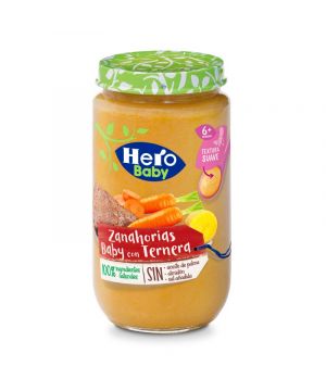 Tarrito Hero Ternera Con Zanahoria 235 Grs