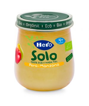 Tarrito Hero 100% Eco Pera-Manzana 120 Grs