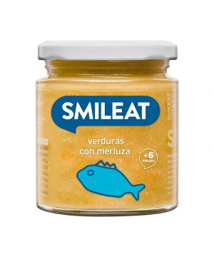 Tarrito Smileat Verduras Con Merluza Ecologico 230 Grs