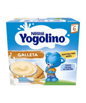 Yogolino Nestle Natillas Galleta  P-4X100Gr