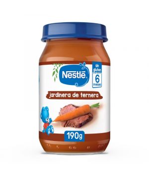 Tarrito Nestle Jardinera De Ternera 190 Grs