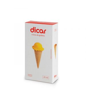 Cucuruchos Dicar Helado 10 Unds 90 Grs.