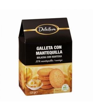 Galleta Deleitum 30% Mantequilla 125 Grs.