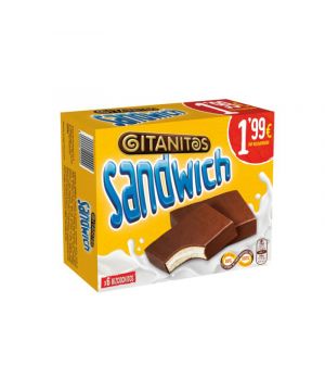 Bizcochitos Gitanitos Sandwich P-6 Unds