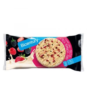 Tortita Bicentury Chocolate Blanco-Frutos Rojos P-4X2 120Gr.