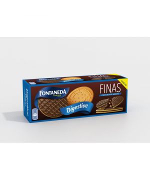 Galletas Fontaneda Finas Digestive Chocolate C/Leche 170 Grs