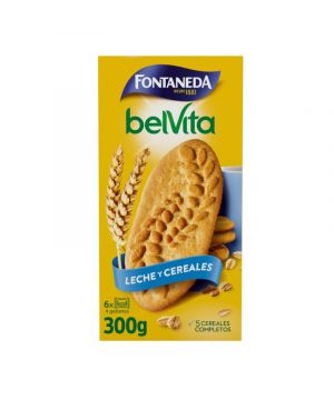 Galleta Fontaneda Belvita Cereales Integrales Y Leche 300Grs