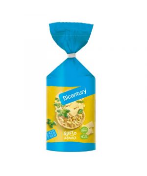 Tortita Bicentury Maiz Sabor Queso & Albahaca 123 Grs