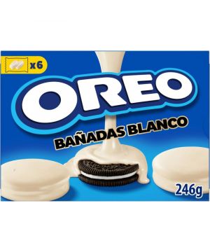 Galleta Oreo Bañada Chocolate Blanco 246 Grs