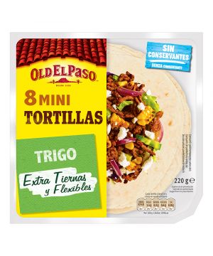 Tortilla Old El Paso Mini Trigo 220 Grs.