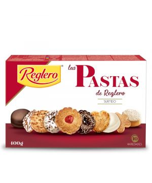 Pastas Reglero Artesanas Surtidas 400 Grs