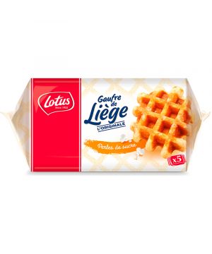 Gofre Lotus Liege Perlas De Azucar Pack 5 Unds. 250 Grs.