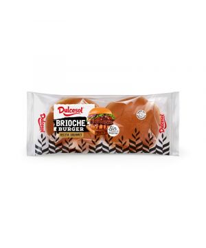 Pan Dulcesol Burger Brioche P-4 340 Grs.