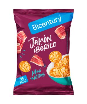 Tortita Bicentury Mini Jamon 70 Grs.