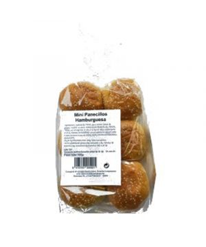 Mini Panecillos Hamburguesa Pack-12 Unds 360 Grs