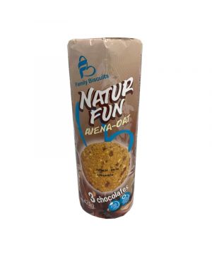 Galletas Family Biscuits Naturfun 3 Chocolates 425 Grs.