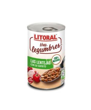 Lenteja Litoral Hoy Legumbres 435 Gr.
