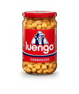 Garbanzo Luengo Cocido Frc 570 Gr., 400 Gr. P.e