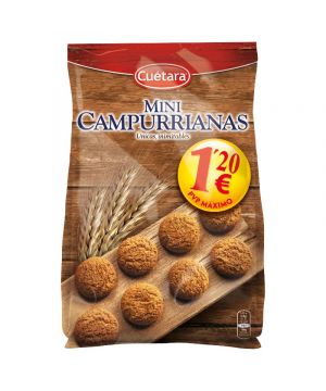 Galleta Cuetara Mini Campurrianas 260 Grs.