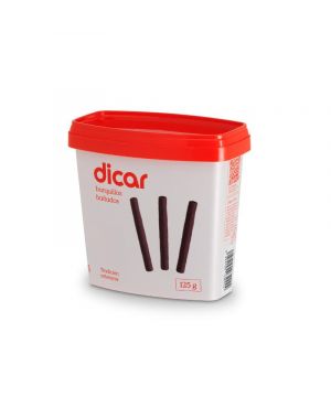 Barquillos Dicar Bañados Cacao 125 Grs.