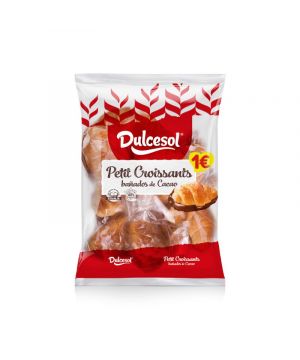 Croissant Dulcesol Petit Bañado Cacao 120 Grs.