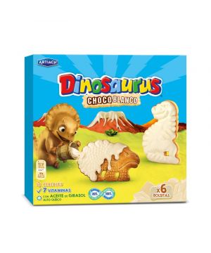 Galletas Dinosaurus Artiach Chocoblanco 255 Grs