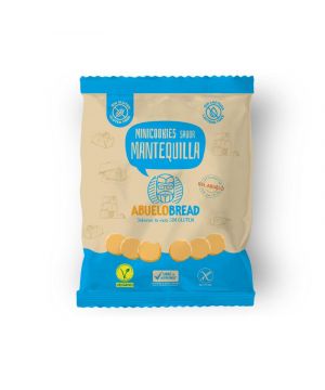Galletas Abuelo Bread Sabor Mantequilla Sin Gluten 130 Grs.