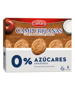 Galleta Cuetara Campurrianas 0% 320 Grs