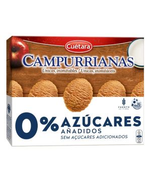 Galleta Cuetara Campurrianas 0% 320 Grs