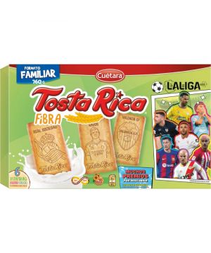 Galleta Cuetara Tostarica Fibra 760 Grs