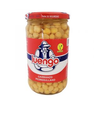 Garbanzo Luengo Cocido Pedrosillano 570 Gr., 400 Gr. P.e.