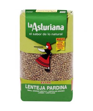 Lenteja La Asturiana Pardina 500 Gr.