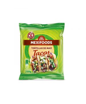 Tortilla Mexifoods Maiz Tacos 250 Grs.
