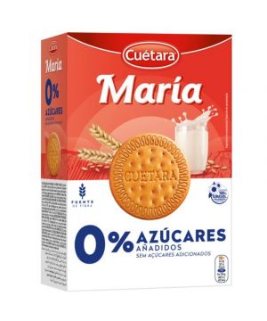 Galleta Cuetara Maria 0% Azucar 400 Grs