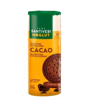 Galletas Santiveri Noglut Cacao S/Gluten 200 Grs.