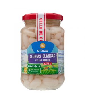 Alubia Alteza Blanca Cocida Frc 345 Gr., 240 Gr. P.e.
