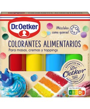 Colorantes Alimentarios Dr.oetker 40 Grs.