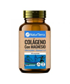 Colageno Naturtierra Con Magnesio 180 Comprimidos