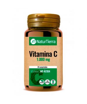 Vitamina C 100 Mg. Naturtierra 30 Comprimidos 72 Grs