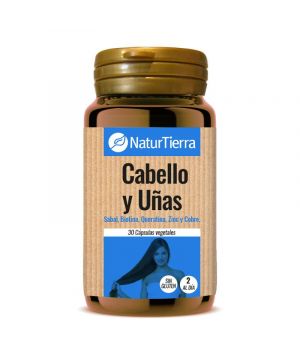 Cabello Y Uñas Naturtierra 30 Capsulas