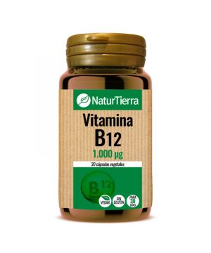 Vitamina B12 Naturtierra 30 Capsulas