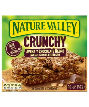 Barritas Nature Valley Crunchy Avena Y Choc.negro P-5X42Grs.