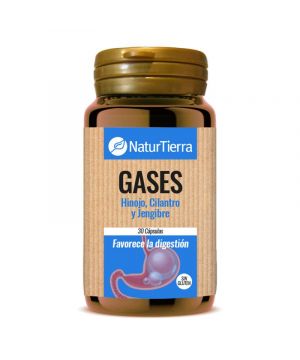 Gases Naturtierra 30 Capsulas