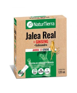 Jalea Real Naturtierra Con Ginseng 12 Sticks