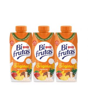 Bifrutas Pascual Tropical Pack 3 Unds X 330 Ml.